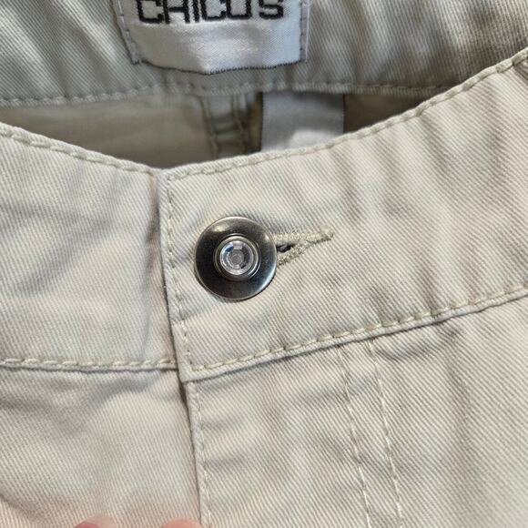 Chico's Beige Mid-rise Jeans Size 1.5 Short (10 Short) - Picture 5 of 12
